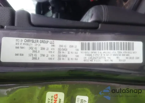 2015 Jeep Grand Cherokee Altitude from USA, damaged, VIN 1C4RJEAG7FC677776